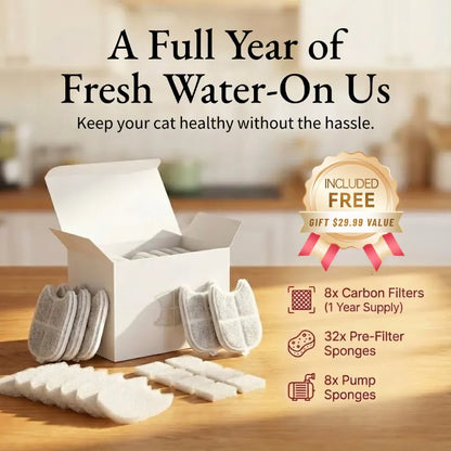 Cordless Pet Water Fountain – No Wires, Just Fresh Water and Peaceful Hydration